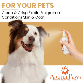 4.5 Oz. Dog Coat Spray Mandarin Ginger