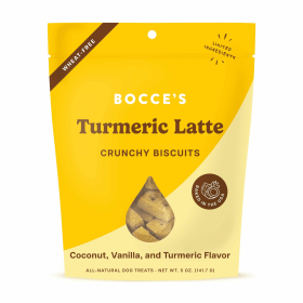 Bocce's Bakery Turmeric Latte Biscuit Dog Treats 5oz