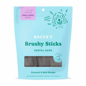 Bocce's Bakery Dailies Brushy Sticks Small Dog Dental Treats 13oz