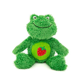 GURU Pet Company Soft Scents Frog Plush Dog Toy Medium