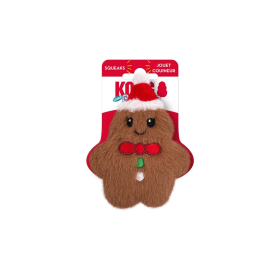 KONG Holiday Snuzzles Mini Gingerbread Brown XS