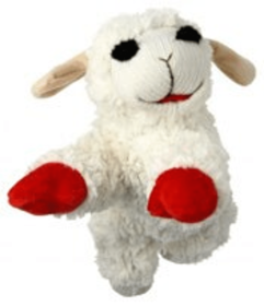 Multipet Lamb Chop Plush Dog Toy