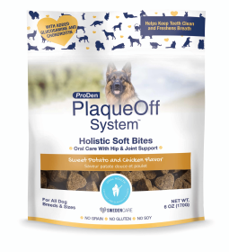 PlaqueOff Holistic Soft Bites - Oral Care with Hip & Joint