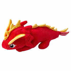 SnugArooz Fire the Dragon Plush Dog Toy 12"