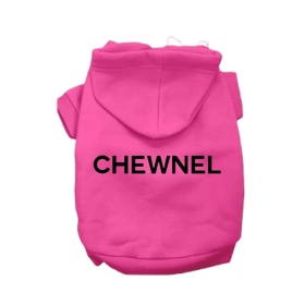 My Fab Chewnel Warm Dog Hoodie (Color: Hot Pink, size: X Small)