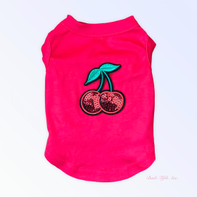 My Fabulous Cherry Tank (Color: Red, size: small)