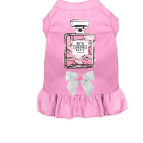 My Favorite Treats Dog Dress (Color: Pink, size: medium)