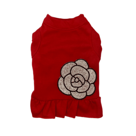 My Glam Camellia (Color: Red, size: X Small)