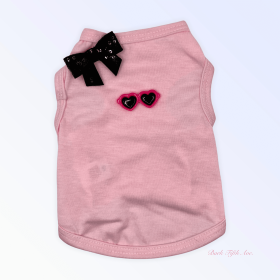 My Summertime Sunglasses & Bows Tank (Color: Pink, size: X Large)