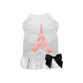 Oh, Paris Dress (Color: White, size: X Large)