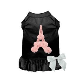 Oh, Paris Dress (Color: Black, size: medium)