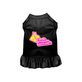 Nowhere Without My Skates- Dog Dress (size: XL)