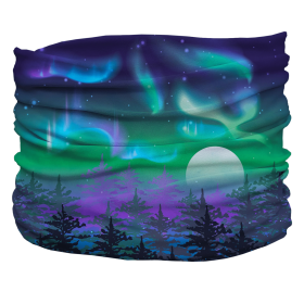 Northern Lights Pup Scruff (Color: Blue,Green,Purple, size: XS)